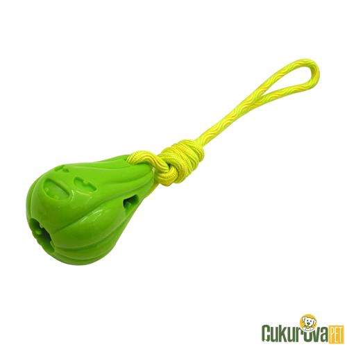 GIMDOG BAL KABAĞI ŞEKLİNDE ÇEKİŞTİRMELİ KÖPEK ÖDÜL OYUNCAĞI YEŞİL 