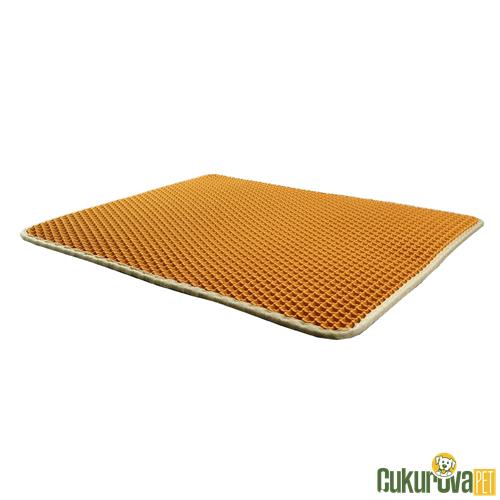 GIMCAT CLAIRE ELEKLİ KEDİ KUMU PASPASI 40 x 50 CM TURUNCU