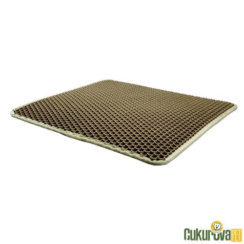 GIMCAT CLAIRE ELEKLİ KEDİ KUMU PASPASI 40 x 50 CM KAHVERENGİ