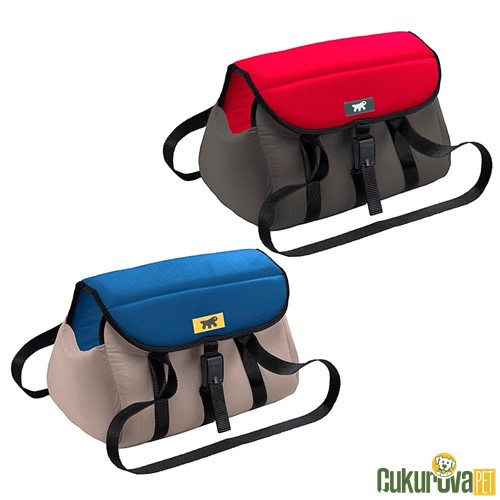FERPLAST MILU KUMAŞ KEDİ & KÖPEK TAŞIMA ÇANTASI 37 x 21 x 22 CM - KARIŞIK RENKLİ