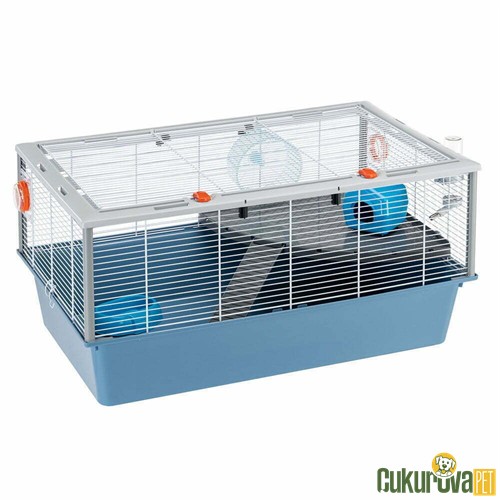 FERPLAST CRICETI 15 TAVŞAN VE GUINE PIG KAFESİ - BEYAZ 