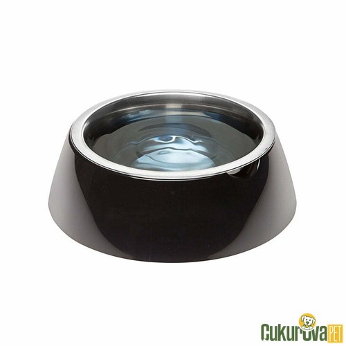 Ferplast Kedi̇ & Köpek Mama Ve Su Kabı Jolie Çeli̇k S - Si̇yah