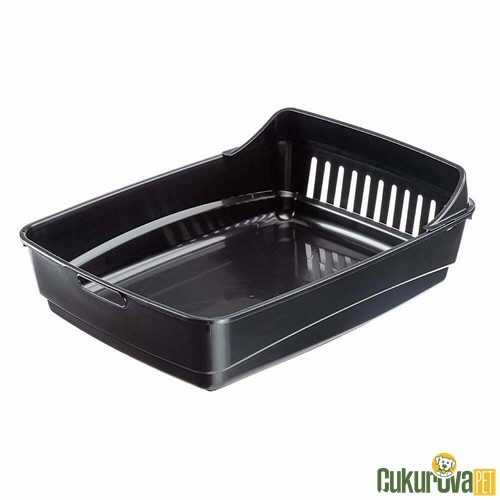 Ferplast Ari̇el 10 Süzgeçli Açık Kedi Tuvaleti Karışık Renkli 46.5 x 35.5 x 11.5 Cm