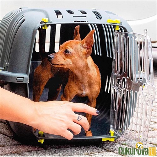 Ferplast Jet 20 Kedi & Köpek Taşıma Kafesi Çok Renkli - 37 x 57 x 33 Cm