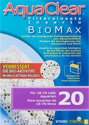 AQUA CLEAR 20 YEDEK BIOMAX 42 GR