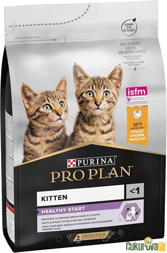 PRO PLAN KITTEN HEALTHY START TAVUKLU VE PİRİNÇLİ YAVRU KEDİ MAMASI 1.5 KG