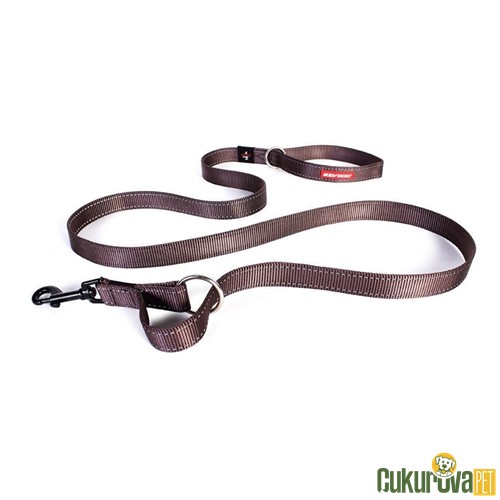 EZYDOG KÖPEK GEZDİRME KAYIŞI LEASH VARIO 4 LITE 180 CM - KAHVERENGİ