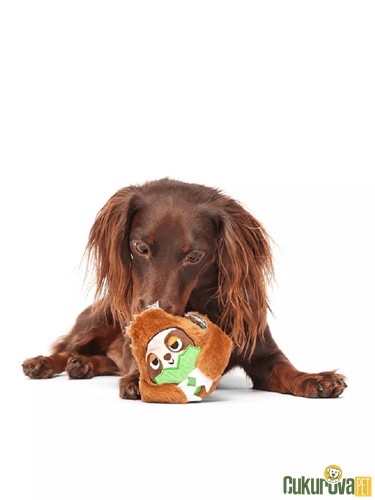 Bark Sonny Sesli Tembel Hayvan Köpek Oyuncağı M - L / 7.6 x 10 x 8.8 Cm