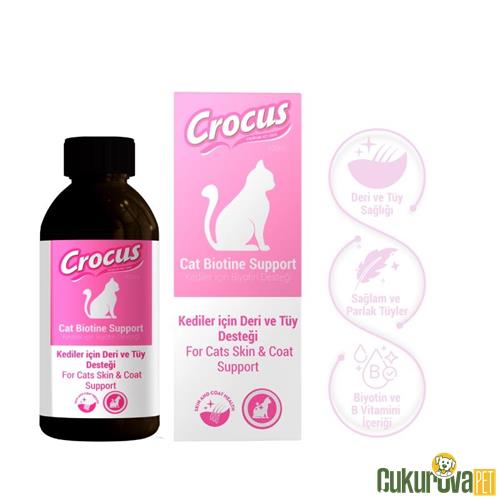 CROCUS KEDİ TÜY SAĞLIĞI DAMLASI 100 ML