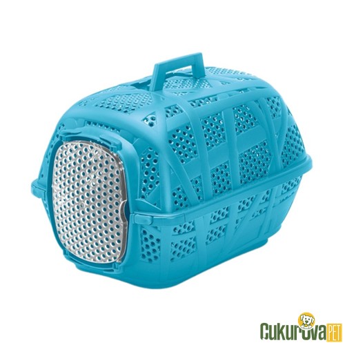IMAC KEDİ & KÖPEK TAŞIMA KAFESİ CARRY SPORT 48.5 X 34 X 32 CM - MAVİ