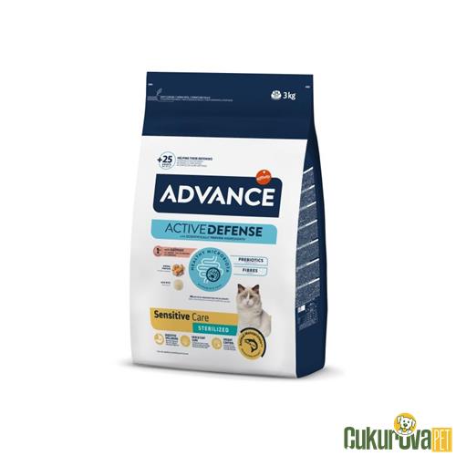 ADVANCE STERILIZED SOMONLU KISIRLAŞTIRILMIŞ KEDİ MAMASI 3 KG 