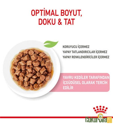 Royal Canin Kitten Sterilised In Gravy Yavru Kedi Yaş Maması 85 Gr
