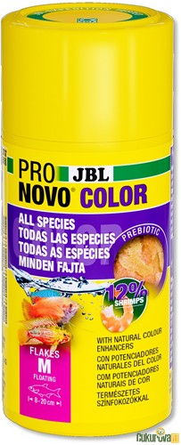 Jbl Pronovo Color Flakes Pul Yem M - 100 Ml