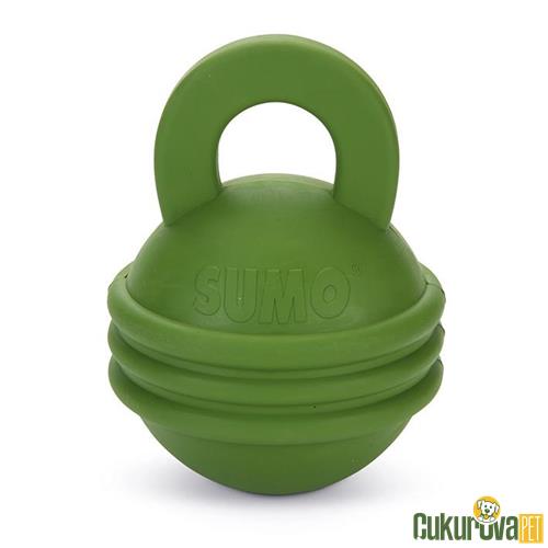 BEEZTEES SUMO KETTLEBELL KÖPEK DENTAL YEŞİL OYUNCAK 16 x 12 x 12 CM