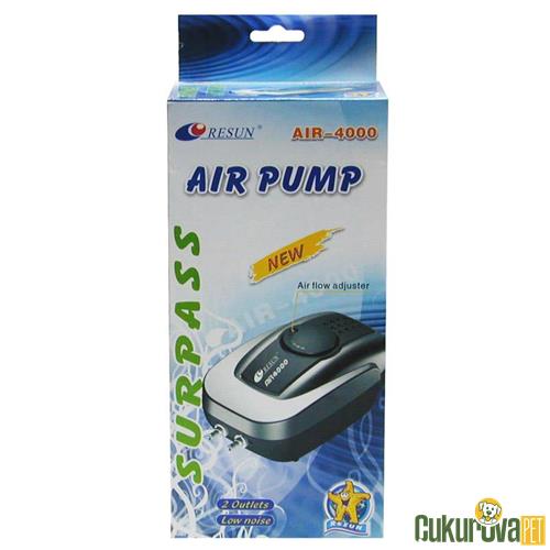 RESUN AIR 4000 ÇİFT ÇIKIŞLI HAVA MOTORU 