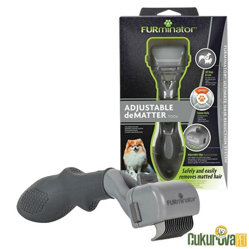 Furminator Ayarlanabi̇li̇r Kıtık Açıcı Kedi̇ & Köpek Tarağı