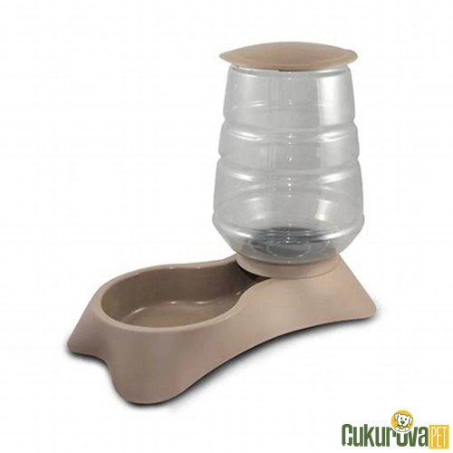 MP Nuvola Hazneli Kedi & Köpek Mama & Su Kabı 3.8 L Kahverengi