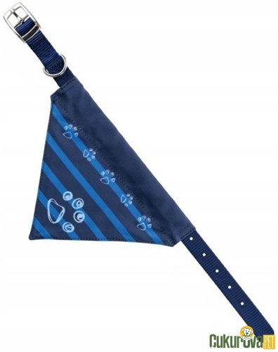 TRIXIE KÖPEK BANDANA TASMA 19 - 24 CM x 10 MM - XS - MAVİ