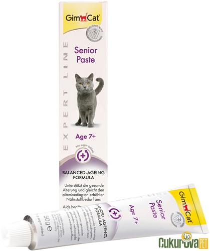 GimCat Senior Paste Age 7+ Yaşlı Kedi Vitamin Macunu 50 Gr