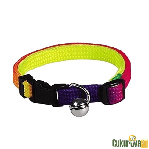 Eastland Zilli Kedi Boyun Tasması Karışık Renkli 10 Mm x 25 - 36 Cm