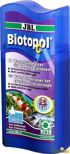 Jbl Biotopol C Kabuklu Ve Karidesler İçin Su Düzenleyici 100 Ml