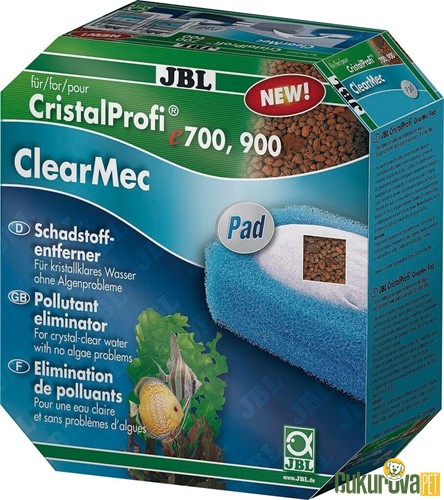 Jbl CristalProfi e700, 900 ClearMec Kimyasal Filtre Malzemesi