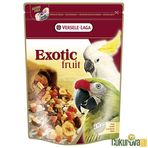 Versele Laga Exotic Fruit Meyveli Papağan Yemi 600 Gr