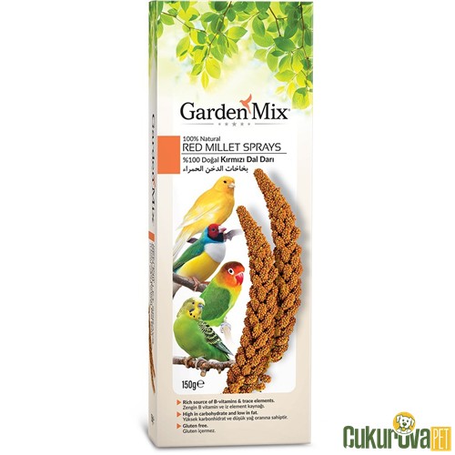 Gardenmix Platin Seri Doğal Dal Darı Kırmızı