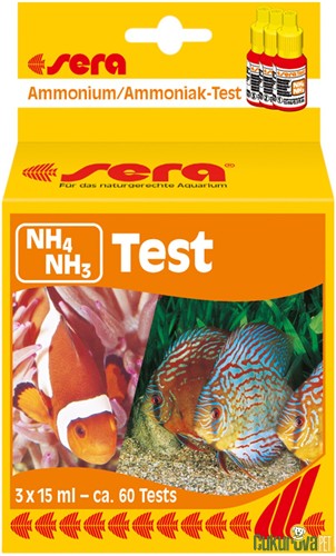 Sera NH4 / Amonyum -  NH3 / Amonyak Test Kiti