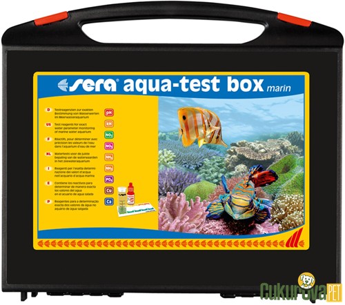 Sera Aqua-Test Box Marin Test Kiti
