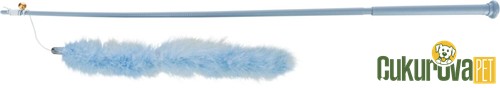 Trixie Peluş Kuyruklu Kedi Oltası Karışık Renkli 65 Cm