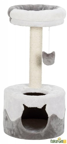 Trixie Tırmalama Tahtası ve Evi Beyaz - Gri 71 Cm