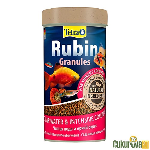 Tetra Rubin Granules Granül Yemi 250 Ml - 100 Gr