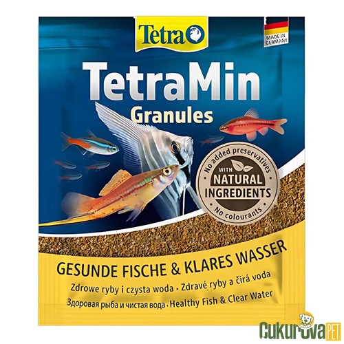 Tetra TetraMin Granules Granül Yem 15 Gr