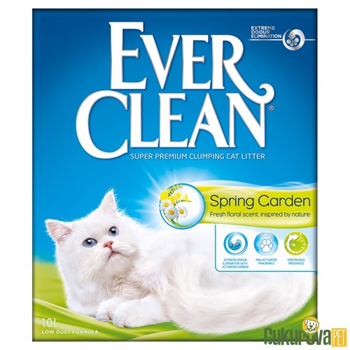 Ever Clean Spring Garden Bentonit Kedi Kumu 10 L