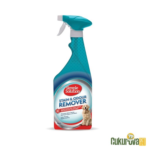 Simple Solution Stain & Odour Köpek Leke ve Koku Giderici Sprey 750 Ml