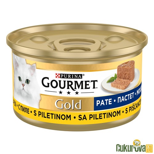 Gourmet Gold Pate Tavuklu Yetişkin Kedi Yaş Maması 85 Gr