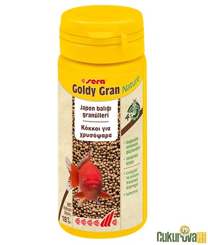 Sera Goldy Gran Granül Yem 50 Ml - 18 Gr