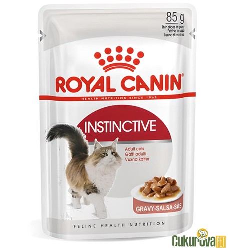 Royal Canin Instinctive In Gravy Yetişkin Kedi Yaş Maması 85 Gr