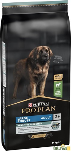 Pro Plan Large Robust Adult Sensitive Digestion Kuzu Etli Ve Pirinçli Yetişkin Köpek Maması 14 Kg