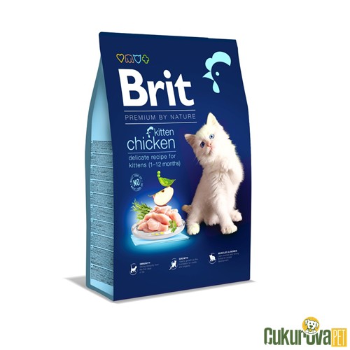 Brit Care Premium By Nature Tavuklu Yavru Kedi Maması 8 Kg