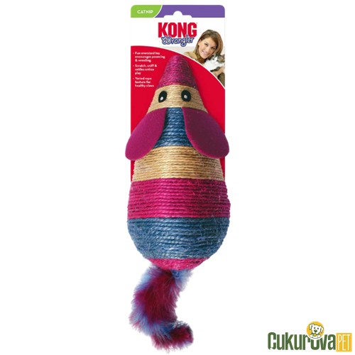 Kong Kedi Otlu Fare Kedi Oyuncağı 26 Cm
