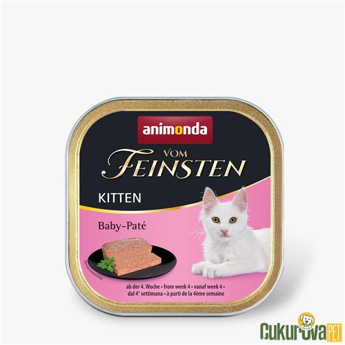 Animonda Vom Feinsten Kitten Karışık Etli Yavru Kedi Yaş Maması 100 Gr