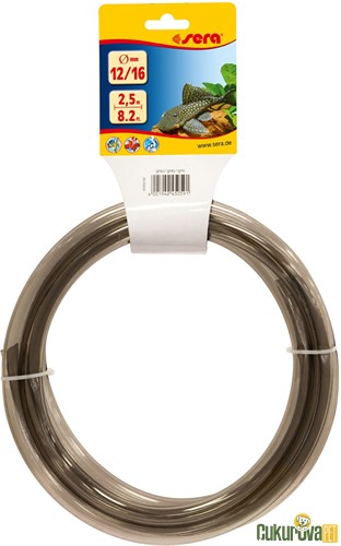 Sera Dış Filtre Hortumu Gri 12 / 16 - 2.5 M