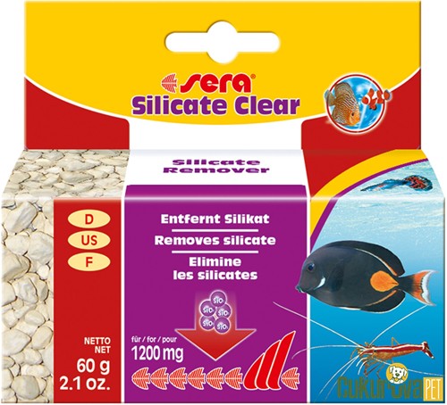 Sera Silicate Clear Silicate Remover / Silikat Giderici Kimyasal Filtre Malzemesi 60 Gr