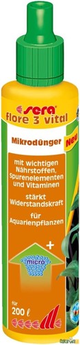 Sera Flore 3 Vital Bitki Gübresi 50 Ml