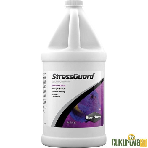 Seachem StressGuard Stres ve Amonyak Giderici Su Düzenleyici 4 L