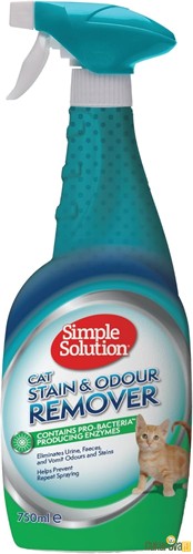 Simple Solution Stain & Odour Remover Kedi Leke ve Koku Giderici Sprey 750 Ml
