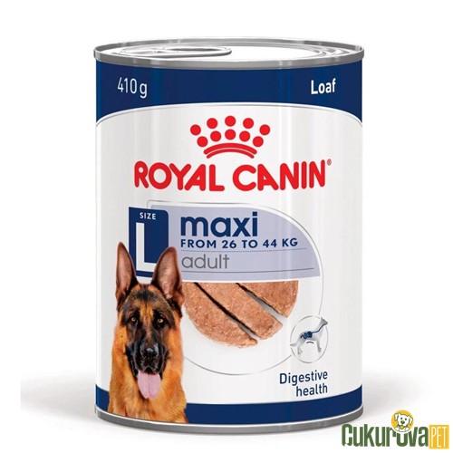 Royal Canin Maxi Adult Loaf Mousse Yetişkin Köpek Yaş Maması 410 Gr