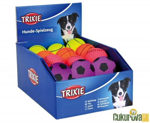 Trixie Suda Yüzen Naturel Fosforlu Top Köpek Oyuncağı Karışık Çeşitli - 6 Cm
